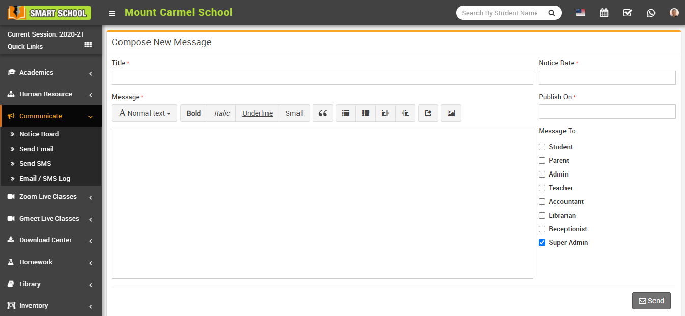 About communicate image