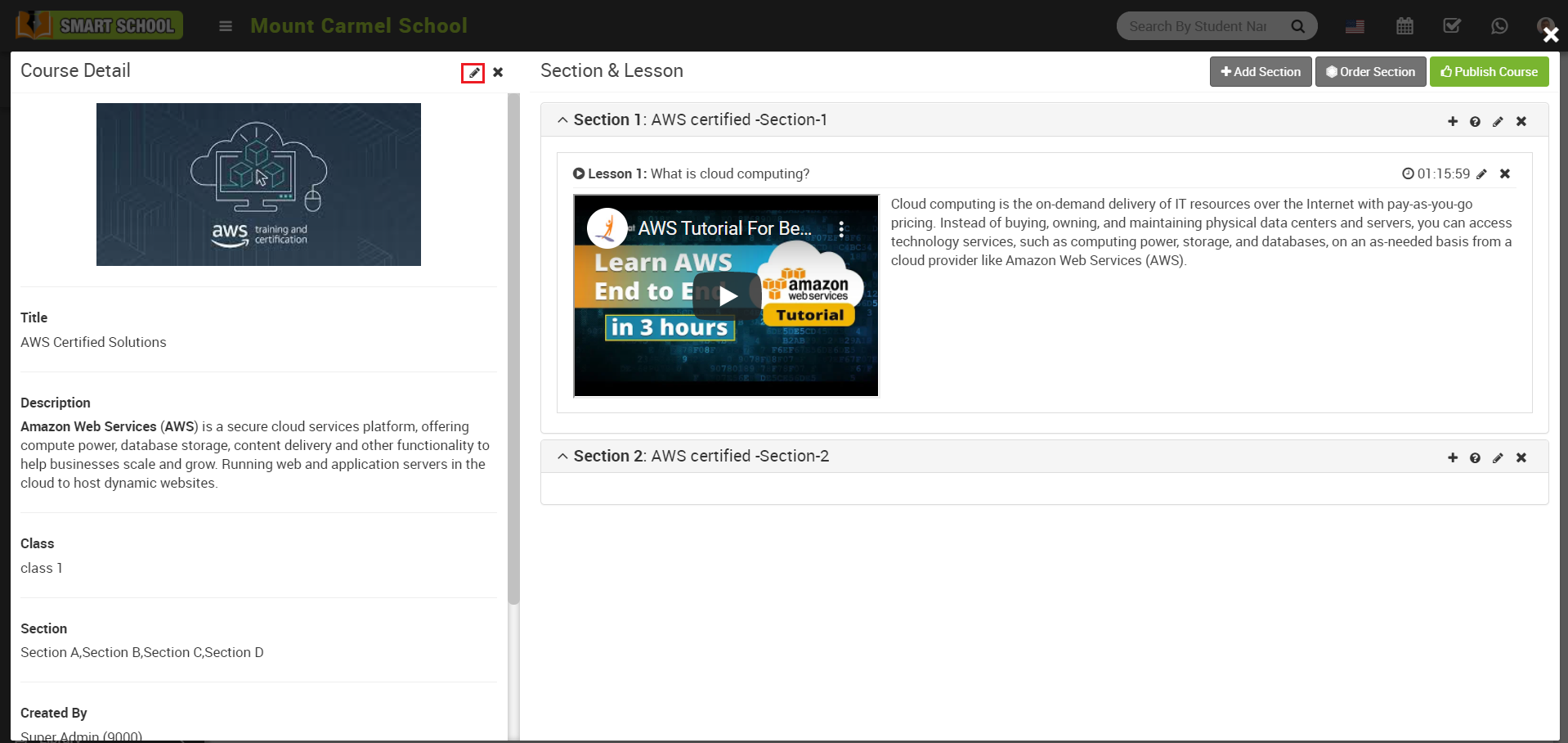 edit course icon image